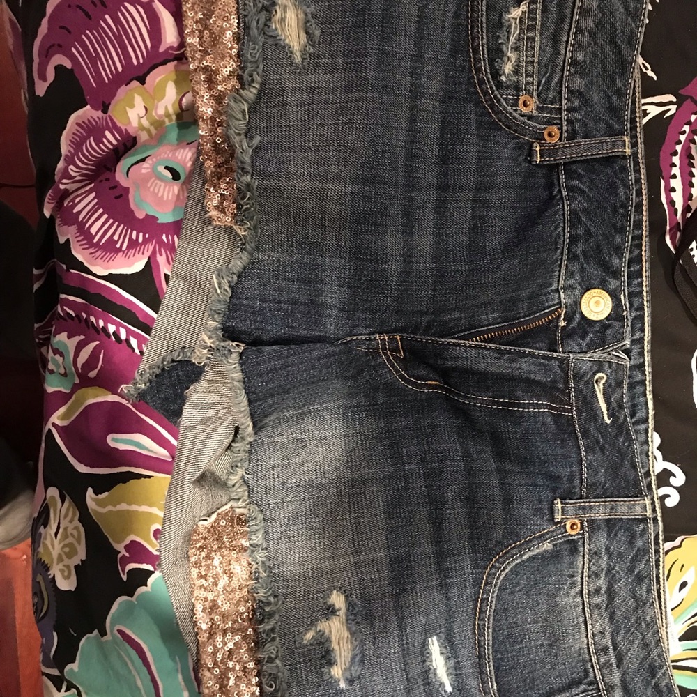 American Eagle denim shorts